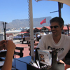 Mit Allan beim Mittagessen